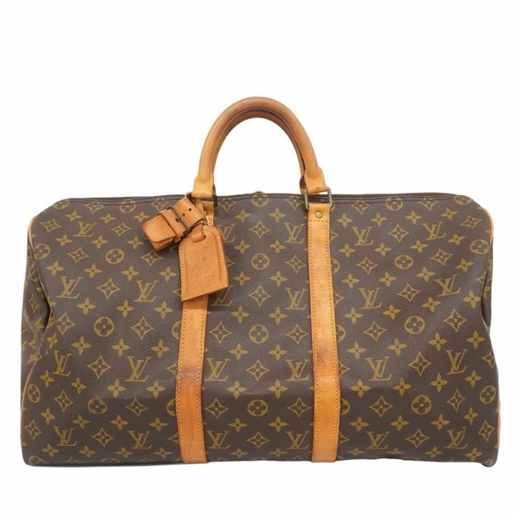 Louis Vuitton Keepall Brown Monogram Bag Boston - Picture 1 of 9